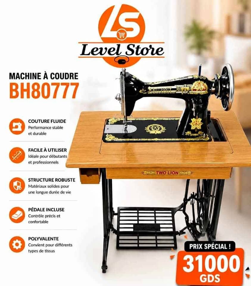 Machine à coudre BH80777 neuve — Les Cayes