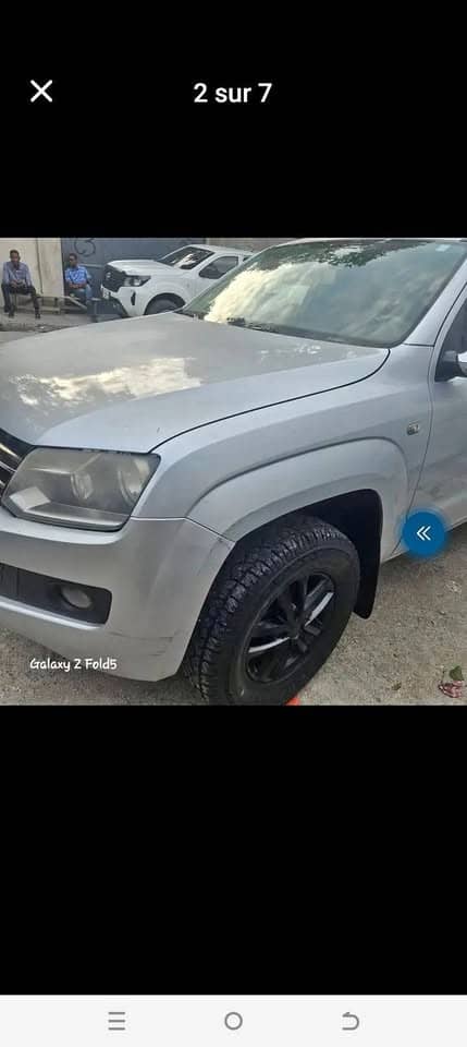 Volkswagen Amarok 2015 diesel — boîte manuelle